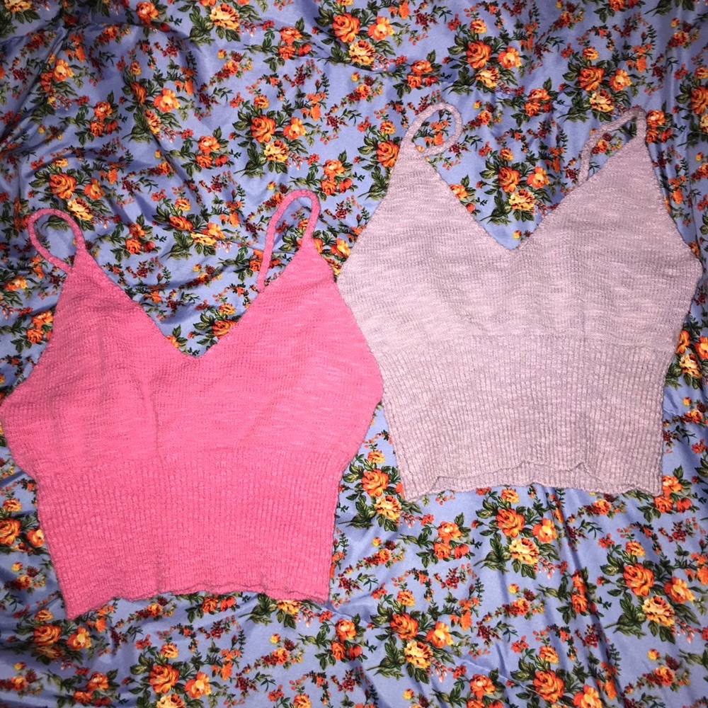 2 knit camis size small